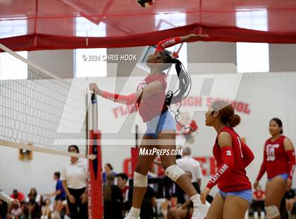 Thumbnail 2 in San Tan Foothills vs South Mountain (The Florence VB Invitational) photogallery.