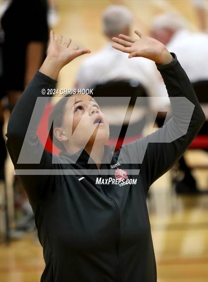 Thumbnail 2 in San Tan Foothills vs South Mountain (The Florence VB Invitational) photogallery.