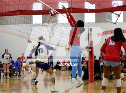 Thumbnail 2 in San Tan Foothills vs South Mountain (The Florence VB Invitational) photogallery.