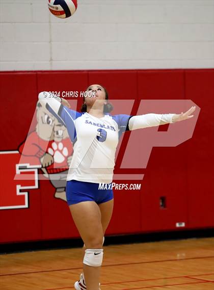 Thumbnail 3 in San Tan Foothills vs South Mountain (The Florence VB Invitational) photogallery.