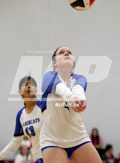 Thumbnail 3 in San Tan Foothills vs South Mountain (The Florence VB Invitational) photogallery.