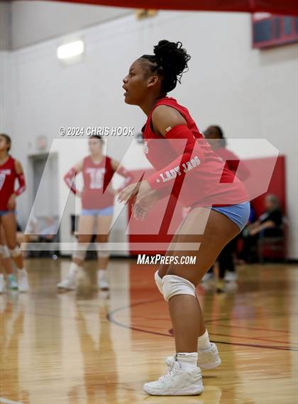 Thumbnail 3 in San Tan Foothills vs South Mountain (The Florence VB Invitational) photogallery.