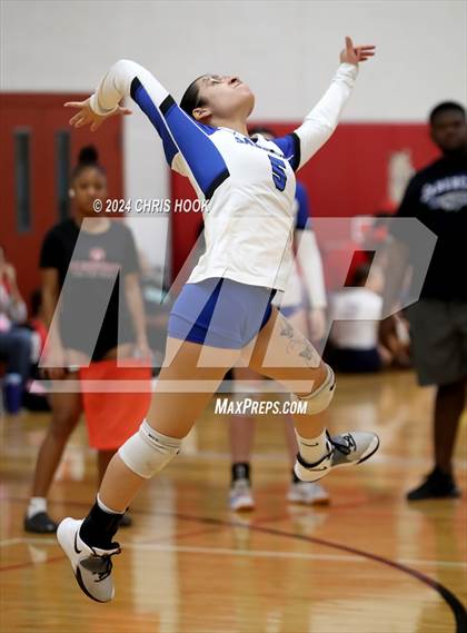 Thumbnail 3 in San Tan Foothills vs South Mountain (The Florence VB Invitational) photogallery.