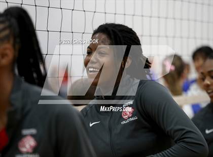 Thumbnail 2 in San Tan Foothills vs South Mountain (The Florence VB Invitational) photogallery.