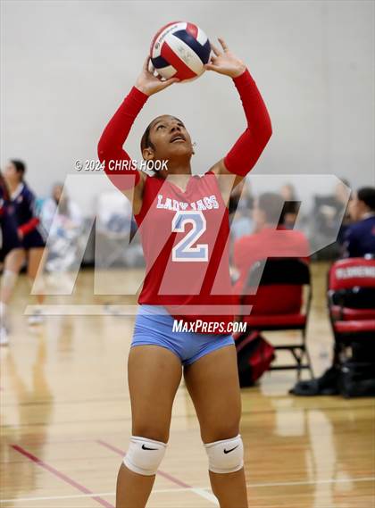 Thumbnail 2 in San Tan Foothills vs South Mountain (The Florence VB Invitational) photogallery.