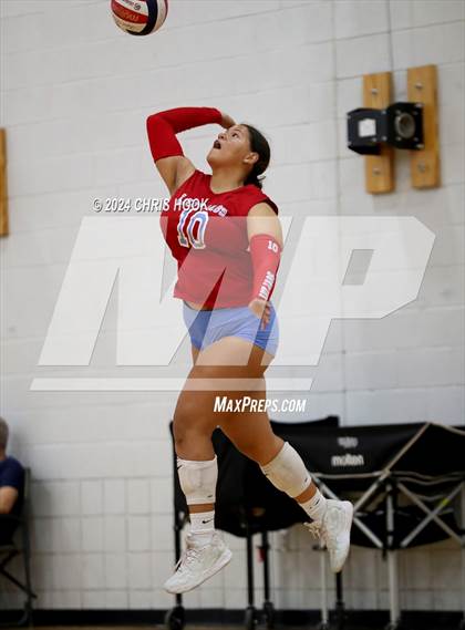 Thumbnail 2 in San Tan Foothills vs South Mountain (The Florence VB Invitational) photogallery.