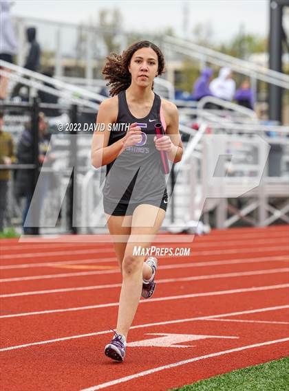 Thumbnail 2 in Suburban Red Conference Championship - Girls Running Events photogallery.