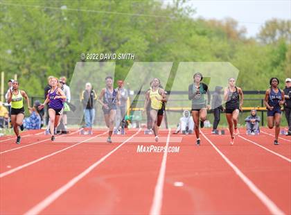 Thumbnail 2 in Suburban Red Conference Championship - Girls Running Events photogallery.