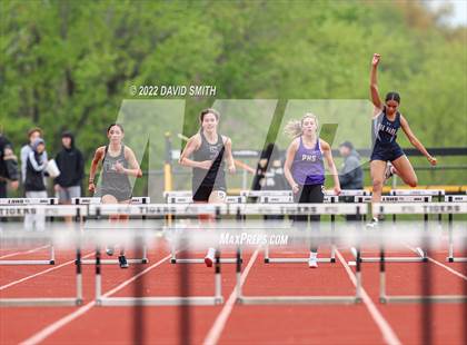 Thumbnail 2 in Suburban Red Conference Championship - Girls Running Events photogallery.