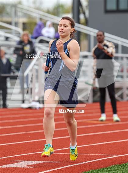 Thumbnail 2 in Suburban Red Conference Championship - Girls Running Events photogallery.