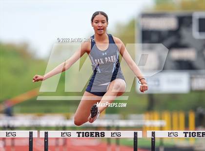Thumbnail 1 in Suburban Red Conference Championship - Girls Running Events photogallery.