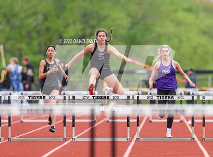 Thumbnail 3 in Suburban Red Conference Championship - Girls Running Events photogallery.