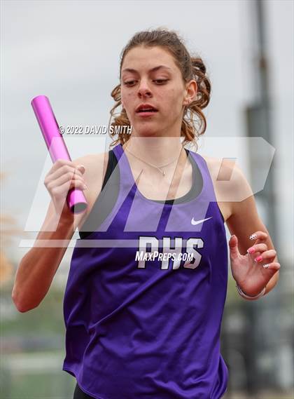 Thumbnail 3 in Suburban Red Conference Championship - Girls Running Events photogallery.