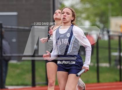 Thumbnail 2 in Suburban Red Conference Championship - Girls Running Events photogallery.