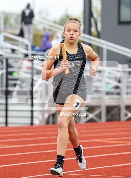 Thumbnail 1 in Suburban Red Conference Championship - Girls Running Events photogallery.