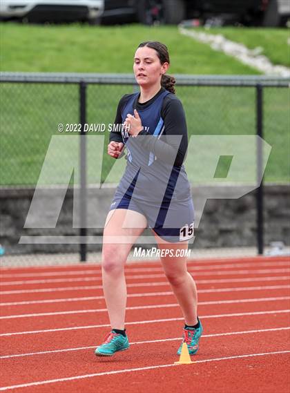 Thumbnail 1 in Suburban Red Conference Championship - Girls Running Events photogallery.
