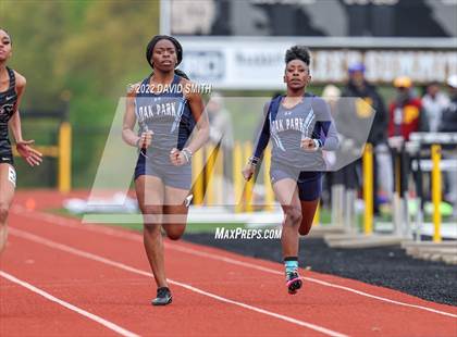 Thumbnail 1 in Suburban Red Conference Championship - Girls Running Events photogallery.
