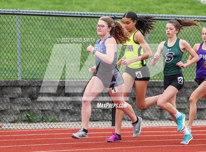 Thumbnail 3 in Suburban Red Conference Championship - Girls Running Events photogallery.
