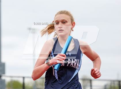 Thumbnail 2 in Suburban Red Conference Championship - Girls Running Events photogallery.