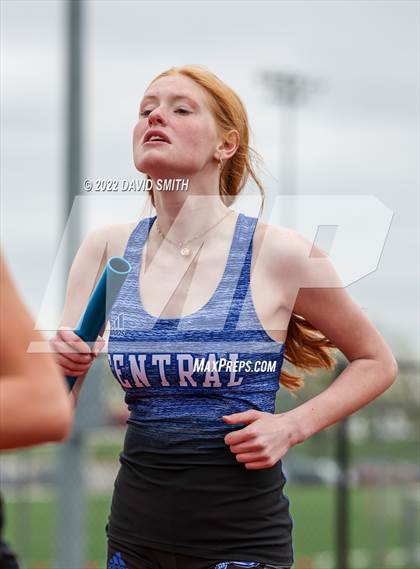 Thumbnail 1 in Suburban Red Conference Championship - Girls Running Events photogallery.