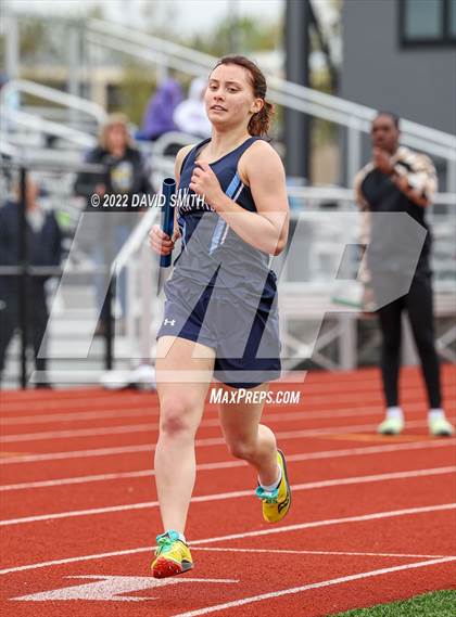 Thumbnail 1 in Suburban Red Conference Championship - Girls Running Events photogallery.
