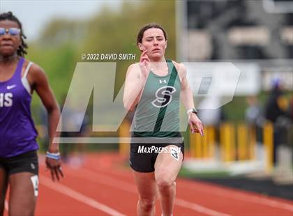 Thumbnail 1 in Suburban Red Conference Championship - Girls Running Events photogallery.