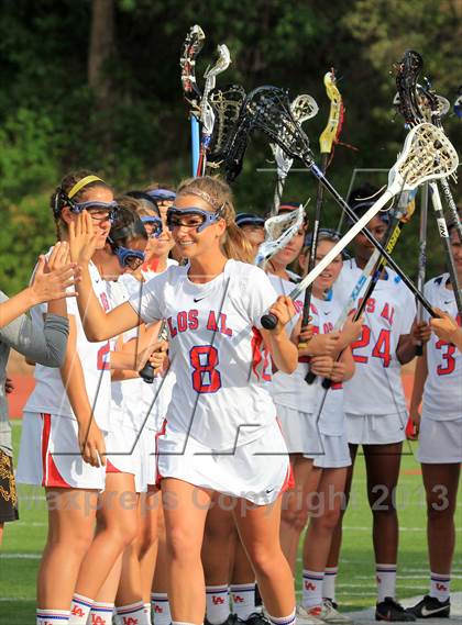 Thumbnail 1 in Los Alamitos vs Beckman (CIF Southern Section Championship) photogallery.