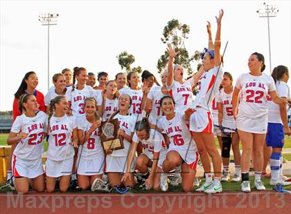 Thumbnail 1 in Los Alamitos vs Beckman (CIF Southern Section Championship) photogallery.