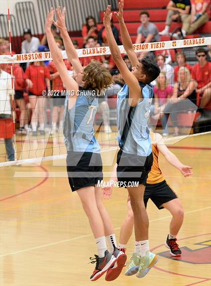 Thumbnail 2 in Villa Park @ Mission Viejo (CIF SS D3 Playoff) photogallery.