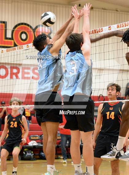 Thumbnail 2 in Villa Park @ Mission Viejo (CIF SS D3 Playoff) photogallery.