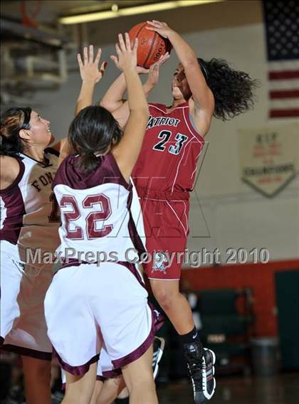 Thumbnail 1 in Fontana vs. Patriot (Lady Bears Holiday Classic) photogallery.