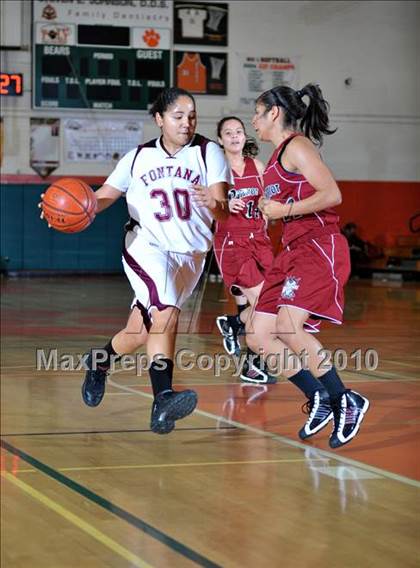 Thumbnail 2 in Fontana vs. Patriot (Lady Bears Holiday Classic) photogallery.