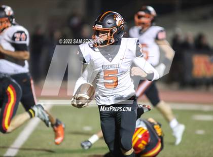Thumbnail 3 in Roseville @ Oakdale (CIF SJS D3 First Round Playoff) photogallery.