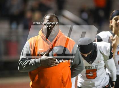 Thumbnail 3 in Roseville @ Oakdale (CIF SJS D3 First Round Playoff) photogallery.