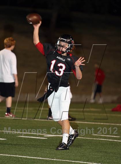 Thumbnail 3 in Argyle vs. Gilmer (UIL 3A Division 2 Regional Playoff) photogallery.