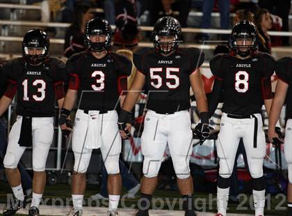 Thumbnail 1 in Argyle vs. Gilmer (UIL 3A Division 2 Regional Playoff) photogallery.