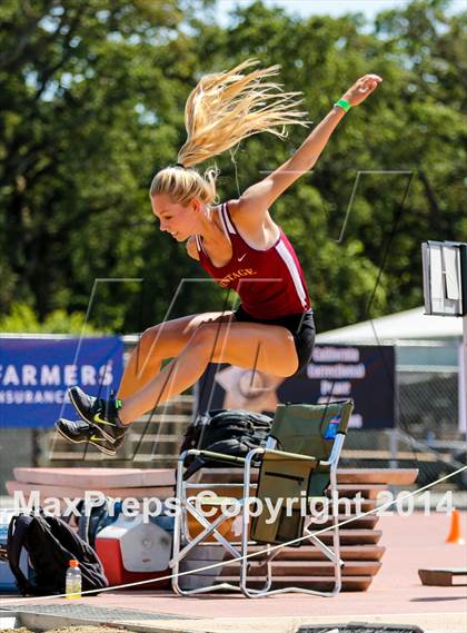 Thumbnail 2 in CIF SJS Masters Track and Field Championships (Girls Events) photogallery.