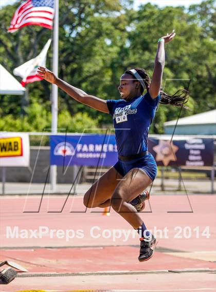 Thumbnail 1 in CIF SJS Masters Track and Field Championships (Girls Events) photogallery.