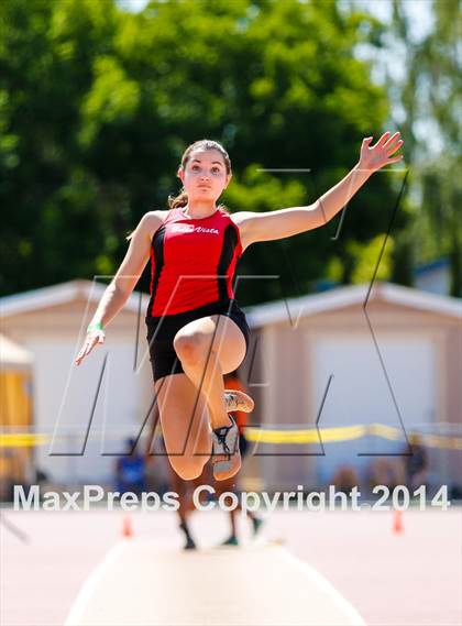 Thumbnail 1 in CIF SJS Masters Track and Field Championships (Girls Events) photogallery.