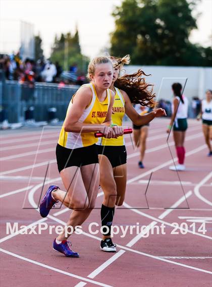 Thumbnail 2 in CIF SJS Masters Track and Field Championships (Girls Events) photogallery.