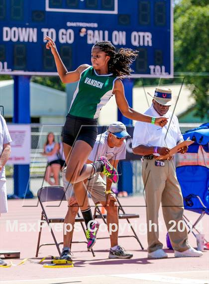Thumbnail 1 in CIF SJS Masters Track and Field Championships (Girls Events) photogallery.