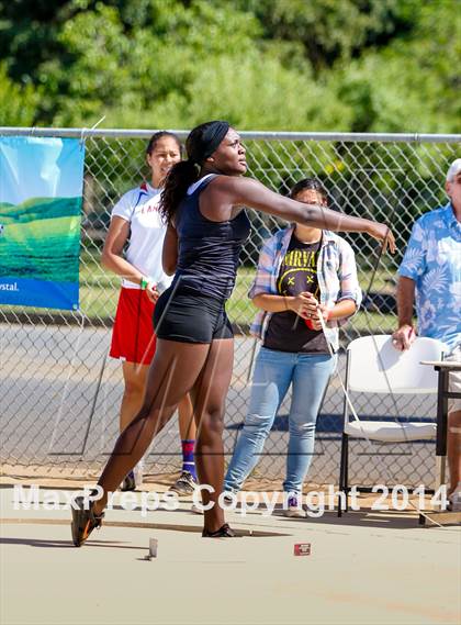 Thumbnail 3 in CIF SJS Masters Track and Field Championships (Girls Events) photogallery.