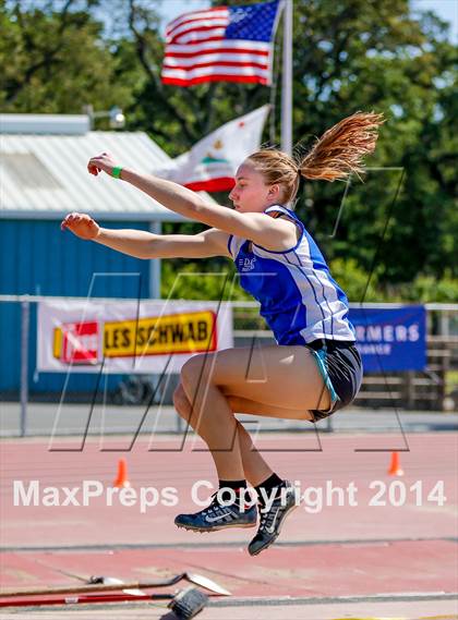 Thumbnail 2 in CIF SJS Masters Track and Field Championships (Girls Events) photogallery.