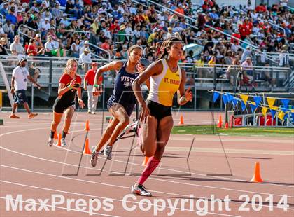 Thumbnail 2 in CIF SJS Masters Track and Field Championships (Girls Events) photogallery.
