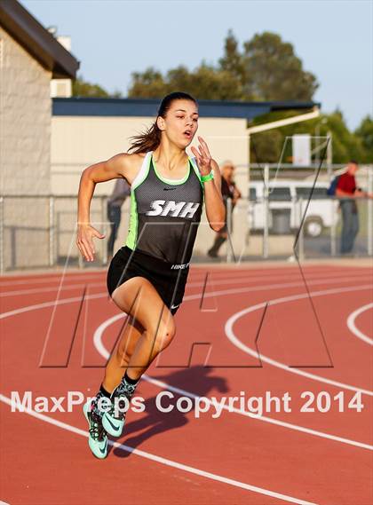Thumbnail 2 in CIF SJS Masters Track and Field Championships (Girls Events) photogallery.