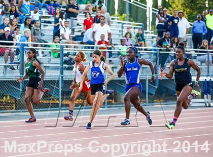 Thumbnail 3 in CIF SJS Masters Track and Field Championships (Girls Events) photogallery.