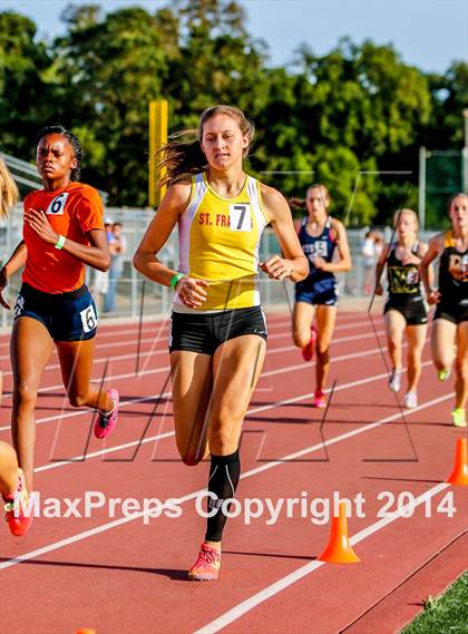 Thumbnail 2 in CIF SJS Masters Track and Field Championships (Girls Events) photogallery.