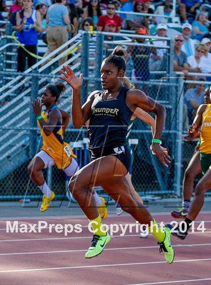 Thumbnail 1 in CIF SJS Masters Track and Field Championships (Girls Events) photogallery.