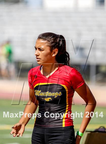 Thumbnail 2 in CIF SJS Masters Track and Field Championships (Girls Events) photogallery.