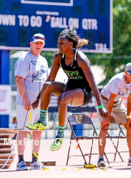 Thumbnail 2 in CIF SJS Masters Track and Field Championships (Girls Events) photogallery.